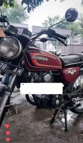 Honda cb 125 tahun 1976