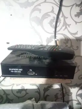 SET TOP BOX SUPER HD 168 GOL
Second,full shet 100rb nego