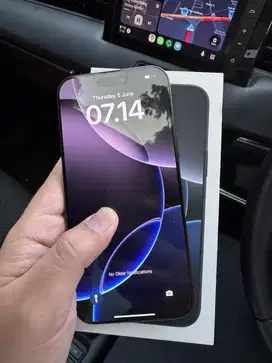 Iphone 16 Pro Max 256GB Black Titanium Resmi