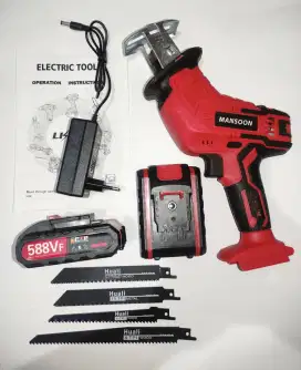 Jigsaw Cordless Mesin gergaji batre