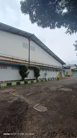 DIJUAL Termurah  Bangunan Pabrik Lokasi Gedebage Kotamdya Bandung