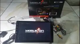Di jual Head unit 9 inch android Skeleton SKT-8189 mirrorlink