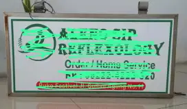 Neon box papan nama usaha