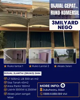 Dukuhwaru RUKO JUAL CEPAT!!