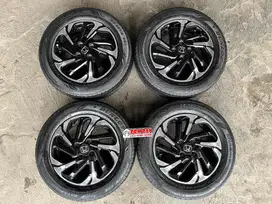 velg oem mobilio rs ring 15 lubang 4/100 ban masi tebel semua