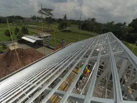 Spesialis Renovasi Atap KLATEN Dgn Baja Ringan Kuat Murah dan AWET