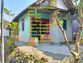 Dijual Rumah Pribadi SHM