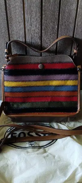Jual Murah Tas Fossil Rainbow 3 Ruang