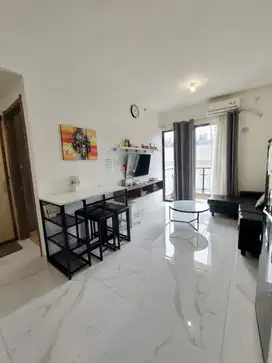 Jual Cepat Furnished Apartemen 2 Bedroom Sky House BSD City View Kolam