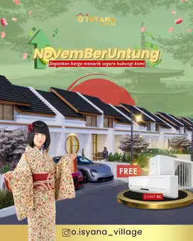 Rumah Minimalis Murah Jogja Jepang Modern Area Exit Tol Sentolo