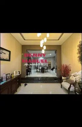 Rumah Mewah Posisi Hoek Luas 18 X 21m² Komp Taman Permata Indah Tpi