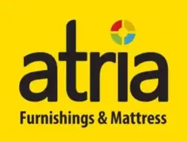 Atria Lemari Pakaian Pintu Geser Naveed Full Mirror White High Gloss