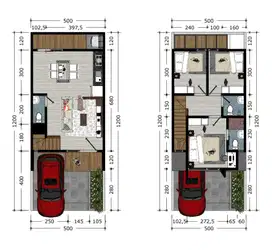 Rumah Park Residence (Ukuran 5x12 m)