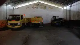Disewakan gudang kapuk nusa indah poglar akses kontainer 40 feet