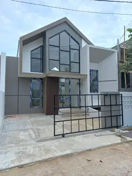 Rumah Cantik Desain Scandinavian Lokasi Strategis di Kota Bogor