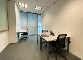 Sewa Kantor Fully Furnish Siap Ditempati 2 pax di Lippo Thamrin MRT HI