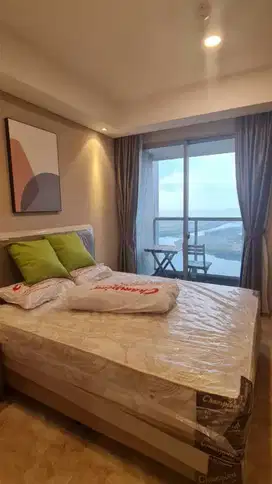 Disewa Apartemen Gold Coast Pik studio full furnished, sea view