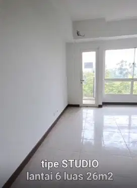 Jual Murah banget Apartement Scientia Studio Kosongan samping UMN
