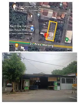 Dijual Rumah Jln Alas Malang 8 Surabaya