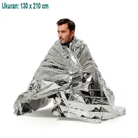 Selimut Darurat Emergency Blanket Thermal 130x210cm