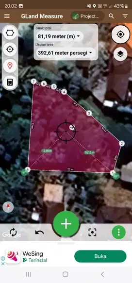 Land for  sale and Lease in belimbing sari street,pecatu0