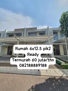 DISKON 10 JUTA! RUMAH CLUSTER MAGENTA PIK2, TERSEDIA 3+1 KAMAR