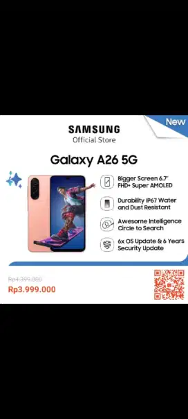 Samsung A26 5G 8/256gb
