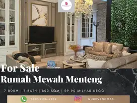 Dijual Rumah Mewah Menteng Jl Sutan Syahrir Semi Furnished