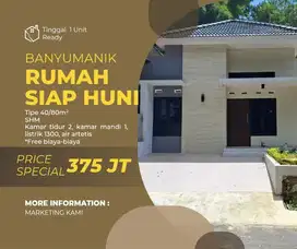 Rumah Ready Siap Huni Murah di Pudak Payung