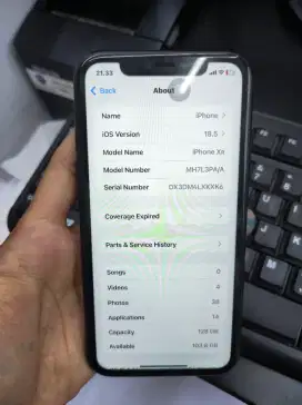 Iphone XR 128gb Black ex IBOX