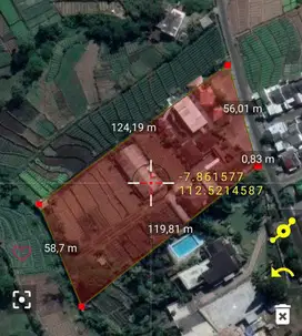 Dijual Lahan Lembah Metro Batu