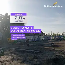 Tanah Murah Berbah Dekat Kids Fun dan Pusat Kota Yogyakarta