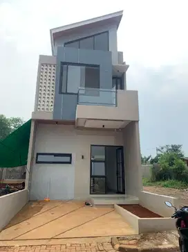 Rumah 2 lantai dicinangka Depok.ede
