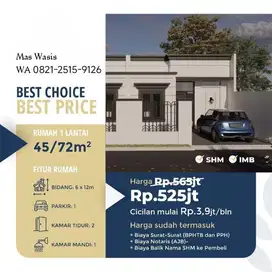 Dijual Rumah Murah HARGA PROMO dalam Cluster dekat Pintu Tol Sawangan