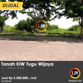 Dijual / Disewakan Tanah Di Kawasan Industri Tugu Semarang