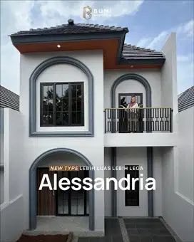 Rumah Mewah 2 Lantai Harga Murah di Bumi Riverside Sooko