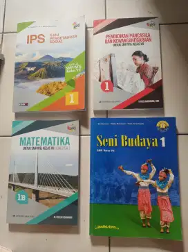 Dijual Buku Pelajaran SMP kelas VII dan kelas VIII