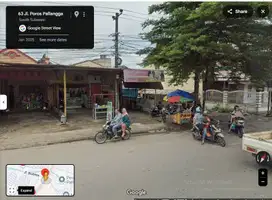 Disewakan/kontrak Ruko 4 X 12, Lokasi Strategis Poros Pallangga