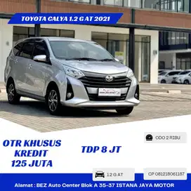 Km 2rb Toyota Calya 1.2 G AT 2021 Silver