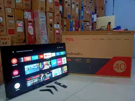 TV LED TCL ANDROID 40 INC KONDISI MULUS MASIH SEGEL (5219)