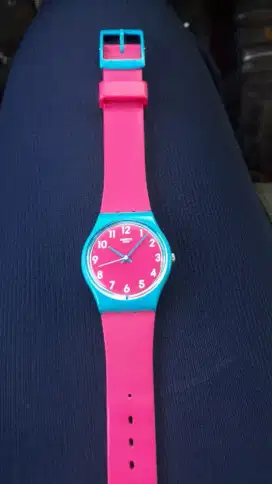 Swatch transparan dan swatch fushia original