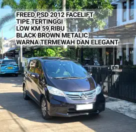 Honda Freed E Psd 2012 Facelift Tipe Tertinggi Low Kilometer