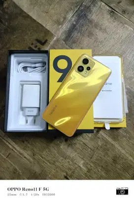 Realme 9 4g 8+8/128 fulset cas ori 10 watt