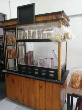 Dijual steling + meja panjang