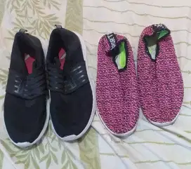 Di jual 2 pasang Sepatu merek sport dan norm star lokasi bsd