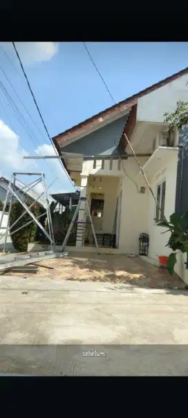 Pemasangan baja ringan dan renovasi atap