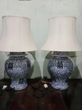 Lampu Meja Keramik China