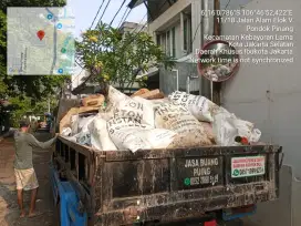 Jasa angkut puing sampah