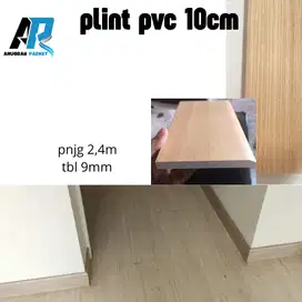 aksesoris lantai plint pvc tinggi 10cm tebal 9mm