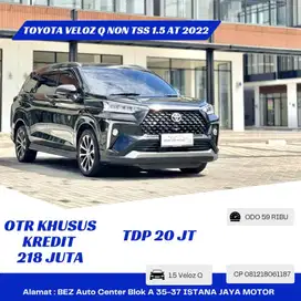 FULL RECORD Toyota Veloz Q 1.5 AT 2022 Hitam
